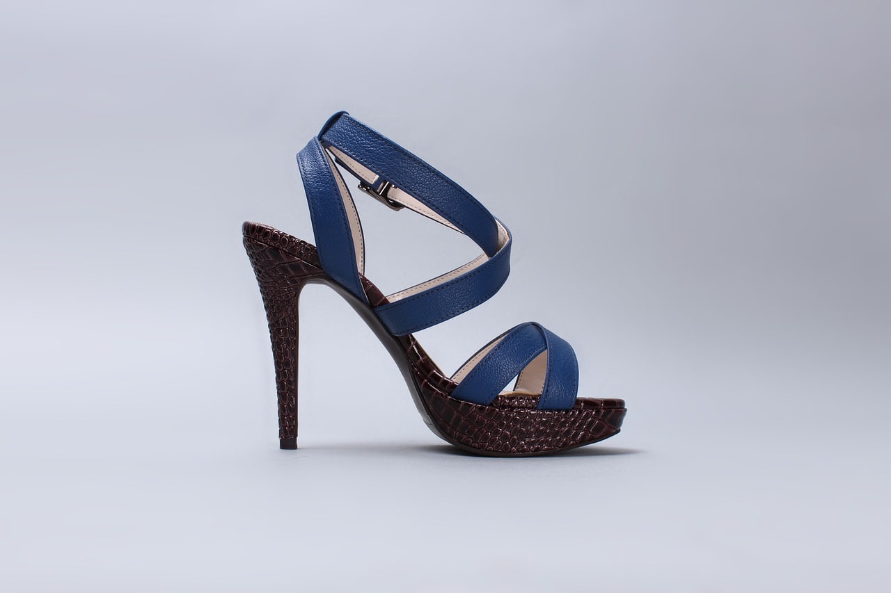 Blue shoe